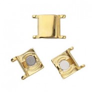 Cymbal ™ DQ metall Magnetverschluss Axos Ii für Delica 11/0 Perlen - Gold